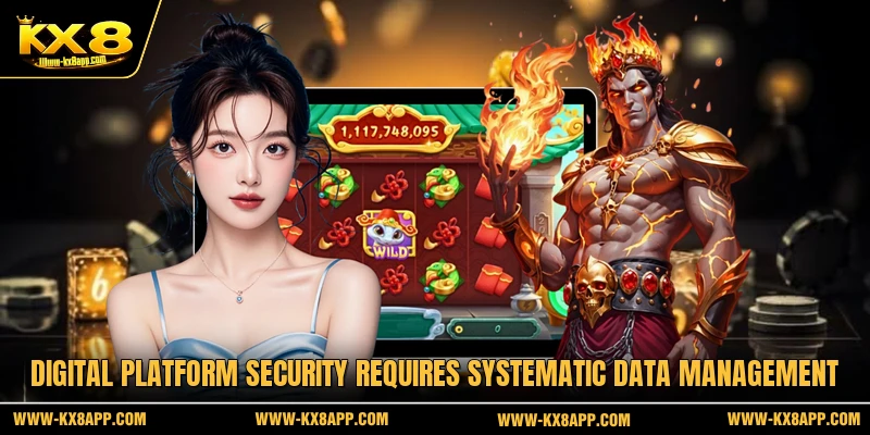 Digital platform security requires systematic data management