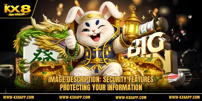 Image description: Security features protecting your information
