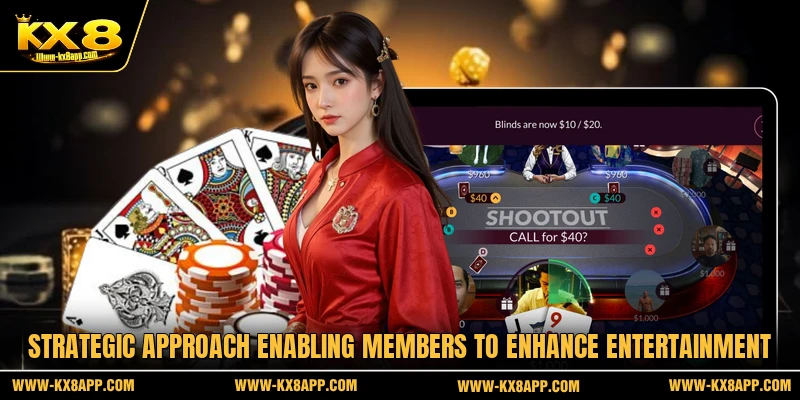 Strategic approach enabling members to enhance entertainment
