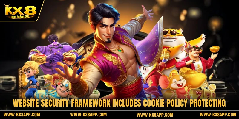 Website security framework includes Cookie Policy protecting